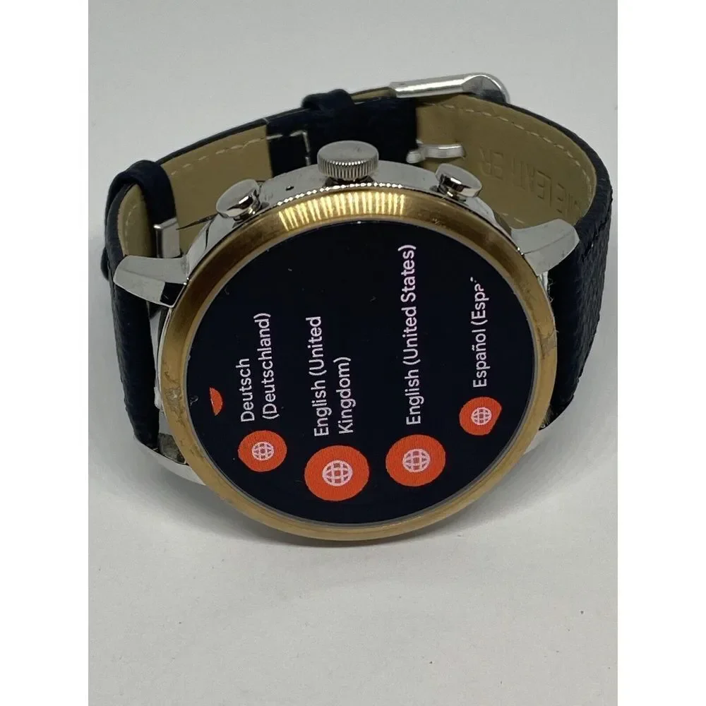 Fossil Gen 4 Authentic Digital Dial Smart Watch Custom Band FTW6016 AB616